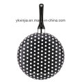 Kitchenware Aluminum Frying Pan with Silk Screen Printing